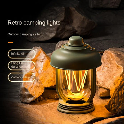 Toby’s New Launched CPL-T13 LED Camping Light Waterproof Retro Portable Emergency Light