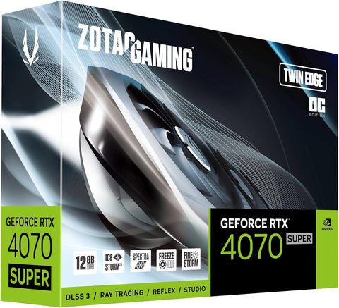 ZOTAC GAMING GeForce RTX 4070 SUPER Twin Edge OC 12GB GDDR6X