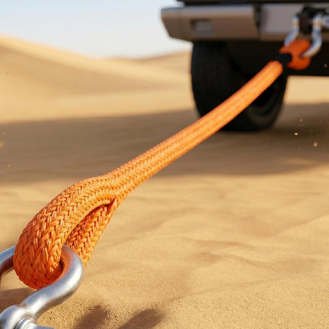 20T - 9M Heavy Duty Synthetic Winch Rope – Off-Road Recovery Tow Rope with Reinforced Loops, High Strength Braided Cable for SUV, Truck, ATV, UTV (Copy)