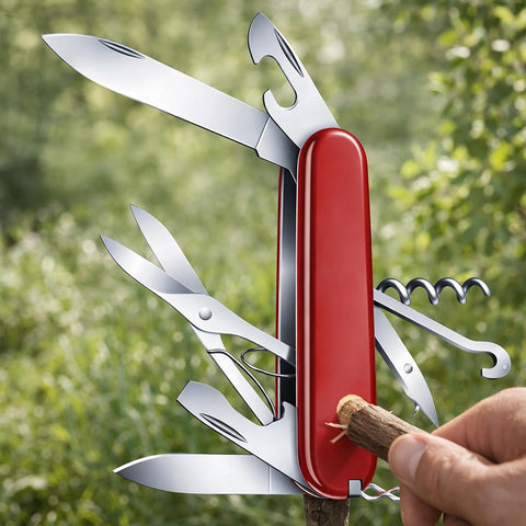 Stainless Steel Multi Tool Pliers – Heavy Duty Multitool with Knife, Saw, Screwdrivers & Wire Cutter - Survival Tool for Camping Tool-10