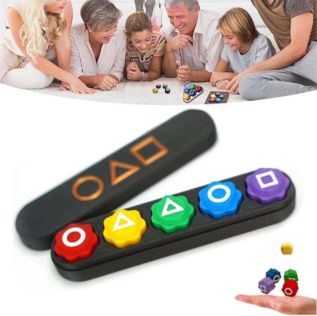 Korean Traditional Play Game Gonggi Stone Set Hand Eye Coordination Training Family Travel Games