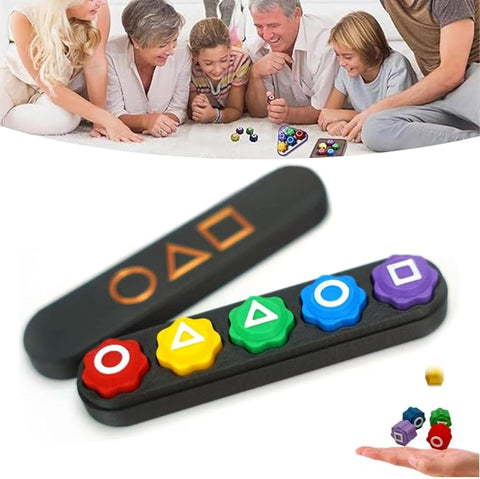 Korean Traditional Play Game Gonggi Stone Set Hand Eye Coordination Training Family Travel Games