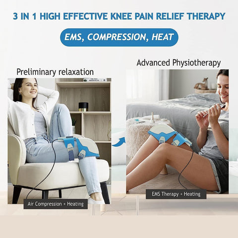OSITO Knee Massager with Heat & Air Compression