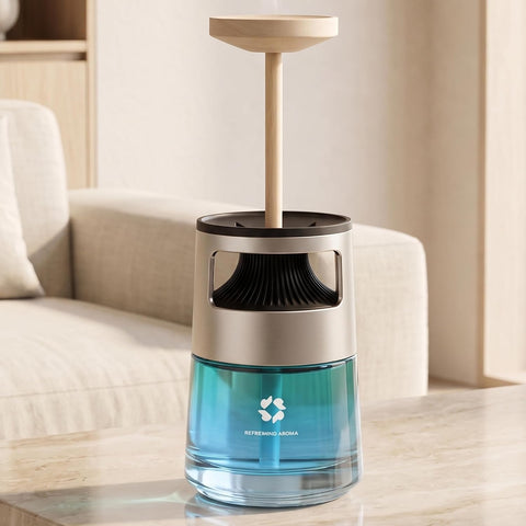 Blue Cool Water Car Air Freshener Diffuser, Long-Lasting Aroma Freshener