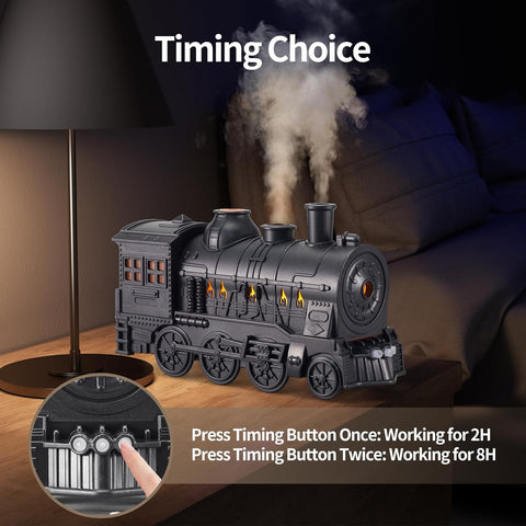 Essential Oil Diffuser, 300ml Train Diffusers for Essential Oils Large Room,Aromatherapy