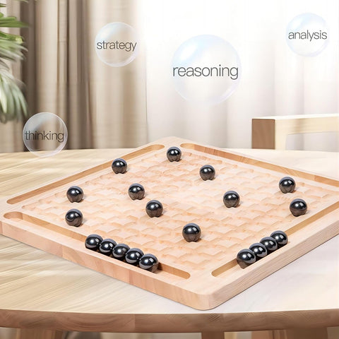 emma Magnetic Chess Set with Wooden Board for Kids Adults