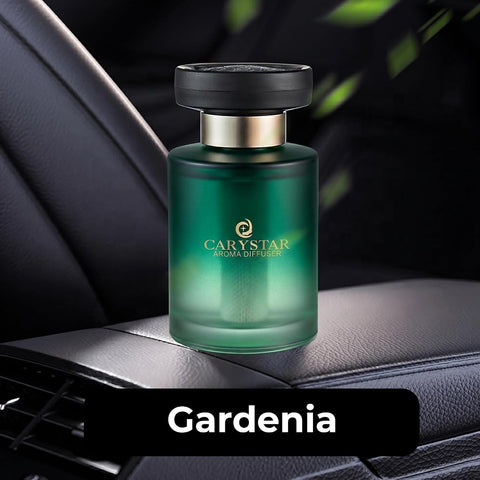 Car Air Freshener Diffuser – Long Lasting Fragrance, Eliminates Odors, Premium Car Perfume Bottle - Gardenia