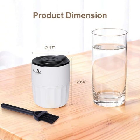 Fullicon Pill Crusher Stainless Steel, 2 in 1 Pill Grinder for Fine Powder. Portable Tablet Crusher