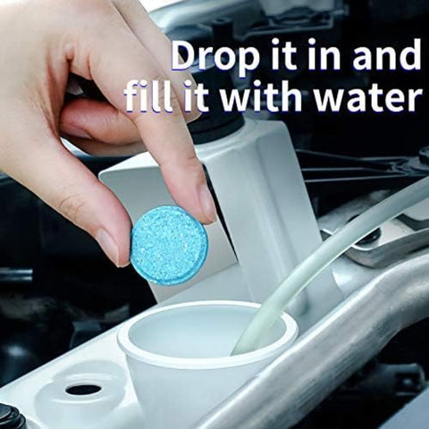 Car Windshield Wiper Cleaner Tablets – Compact, Powerful & Eco-Friendly Glass Cleaning Solution