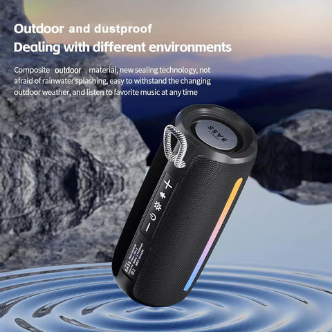 Portable Heavy Bass Bluetooth Speaker Wireless Soundbar
