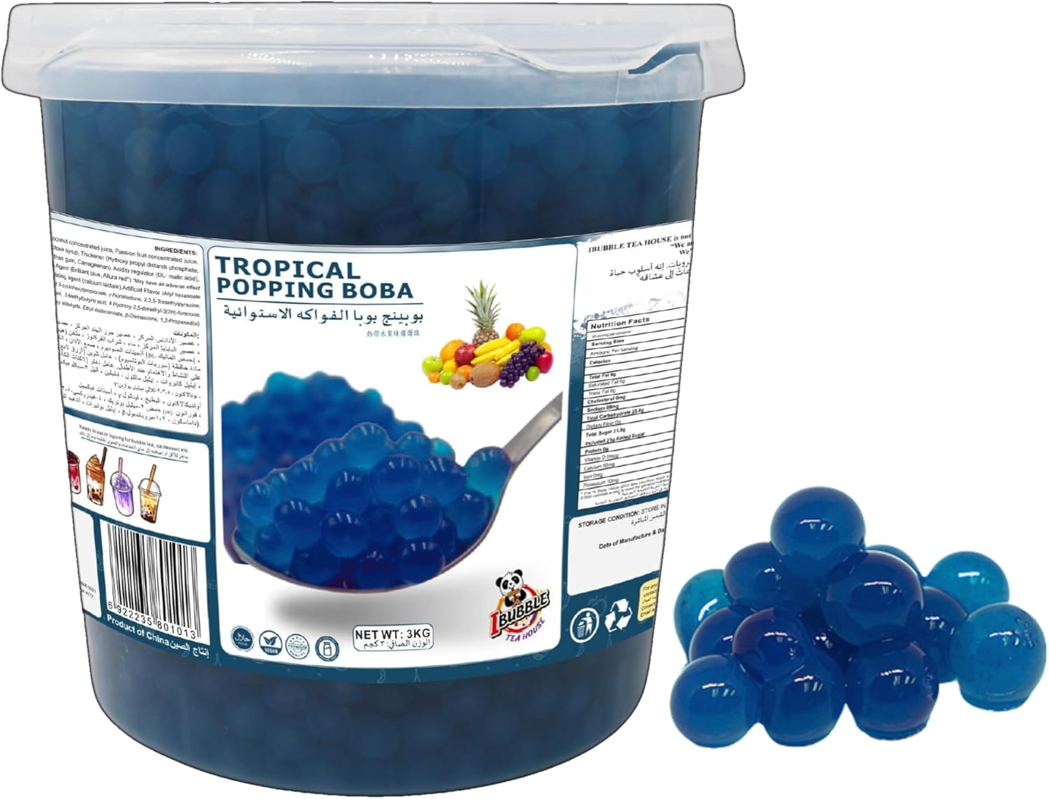 Tropical Popping Boba 3kg
