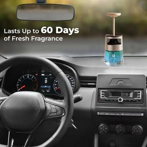 Flower Garden Car Air Freshener Diffuser, Long-Lasting Aroma Freshener