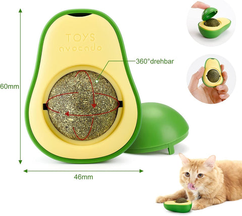 Dorakitten Catnip Ball Catnip Toy | 2pcs Avocado Cat Toy
