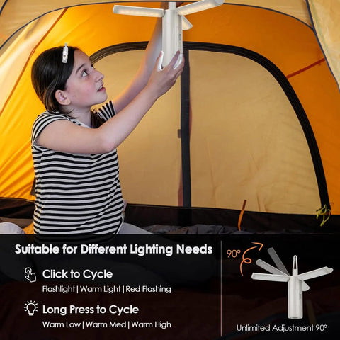 Toby’s New Camping Lantern 3500mAh, 750 Lumens
