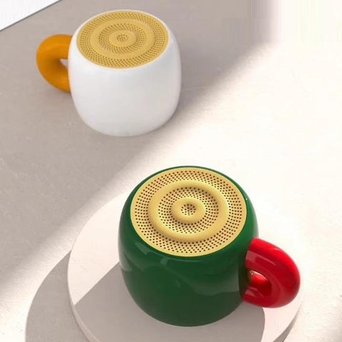 Portable Bluetooth Mini Speaker – Wireless Rechargeable Creative Cup-Shaped Design