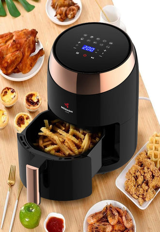 MEBASHI Air Fryer-Digital Touch Screen 1400W 3.5L Capacity