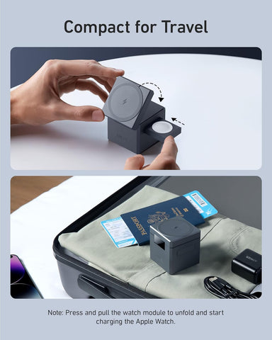 Anker MagGo Wireless Charging Station (3-in-1 Cube)