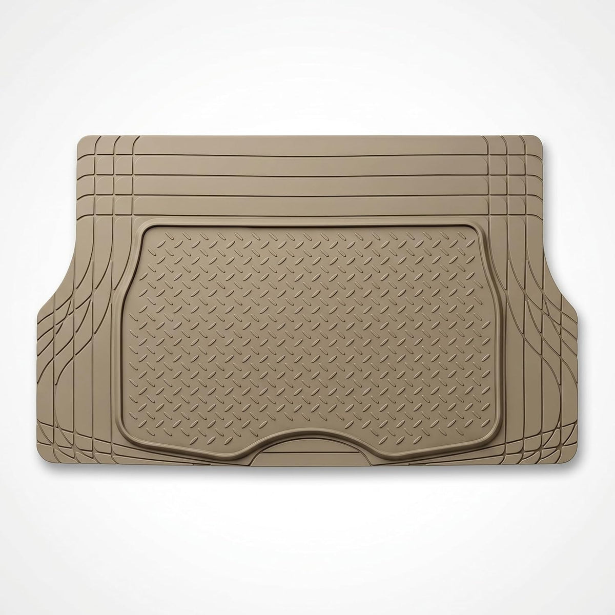 Car Boot Mat, Heavy Duty Waterproof Trunk Liner, Anti-Slip Rubber Cargo Mat (126x80 Cms) (Copy)