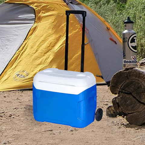 Large Insulated Cooler Box  – Portable Ice Chest for Camping