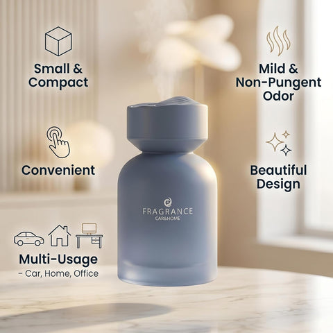 Infinite Blue Luxury Car Aroma Air Freshener Diffuser, Long Lasting Fragrance for Car