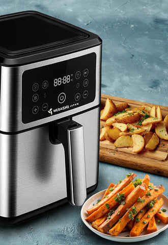 MEBASHI Air Fyrer Digital Touch Screen 1550-1850W