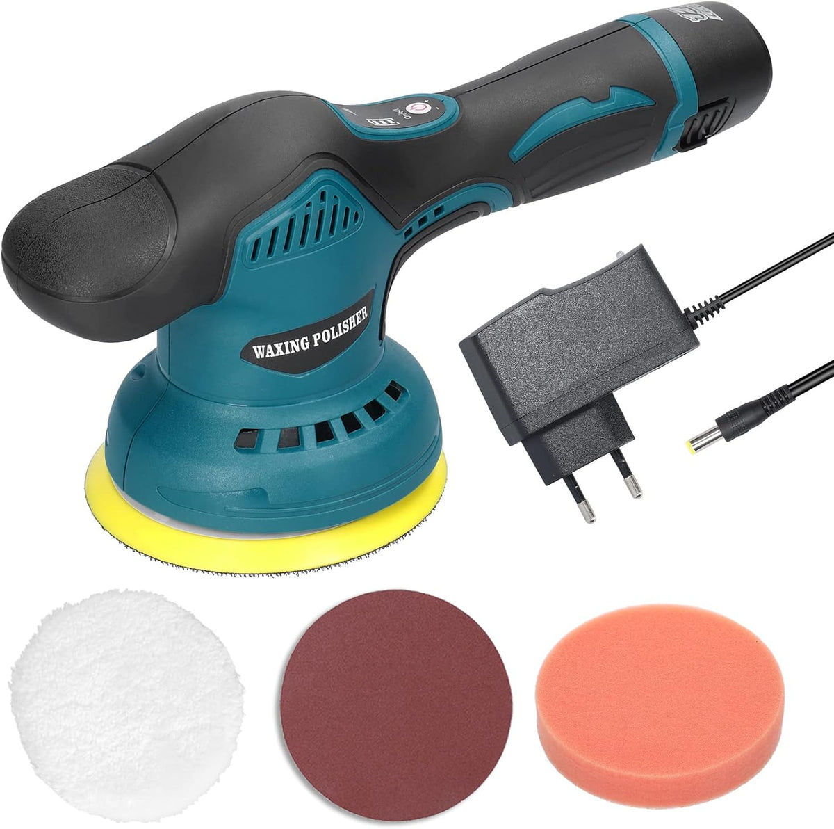 Cordless Eccentric Car Polisher 8 Gears of Speeds