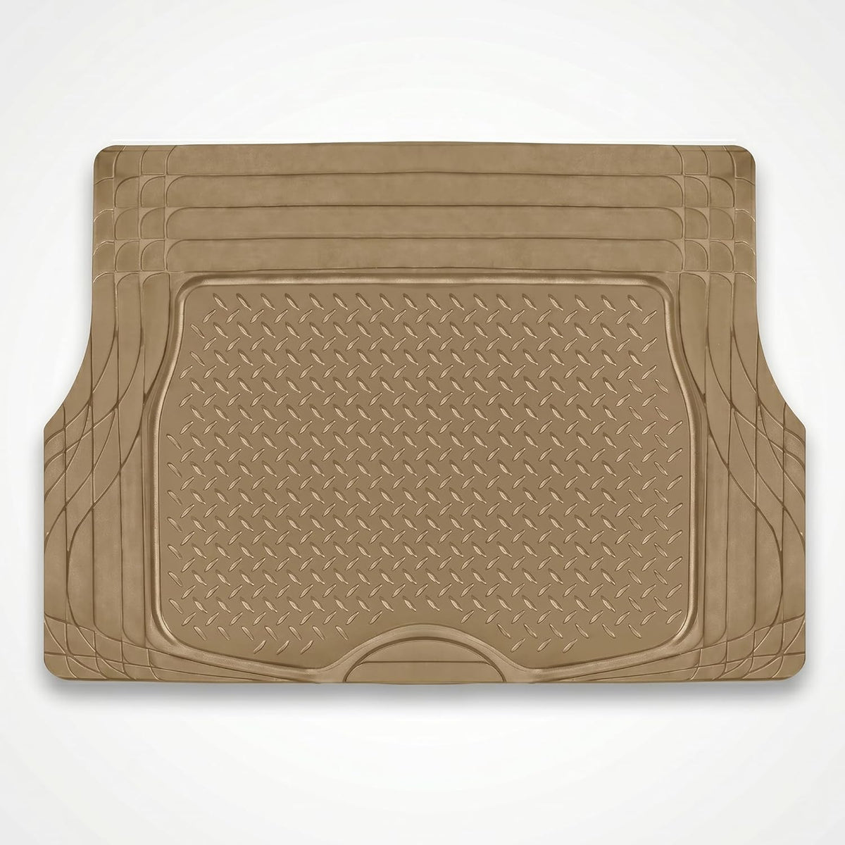 Car Boot Mat, Heavy Duty Waterproof Trunk Liner, Anti-Slip Rubber Cargo Mat (144x109Cms)