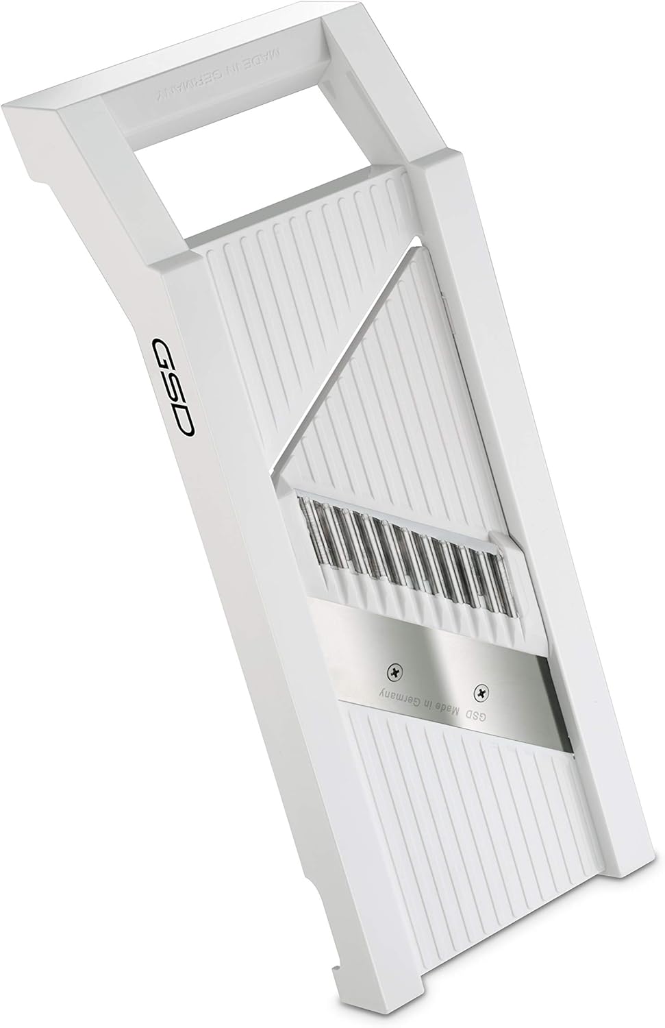 GSD G S D Haushaltsgeräte 2in1 Universal Vegetable Slicer Silver