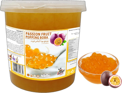 Passion Fruit Popping Boba 3kg