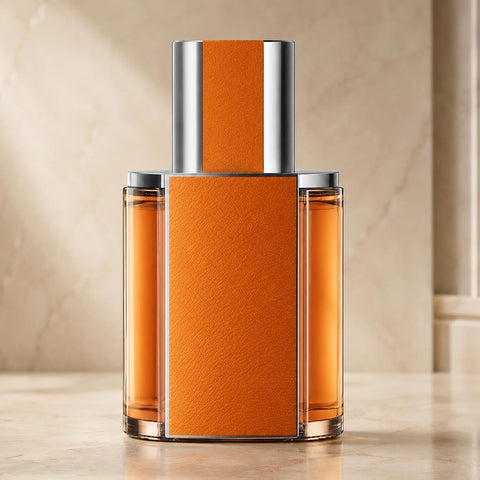 Orange Luxury Car Air Freshener Diffuser – Long Lasting Natural Fragrance | Premium Essential Oil