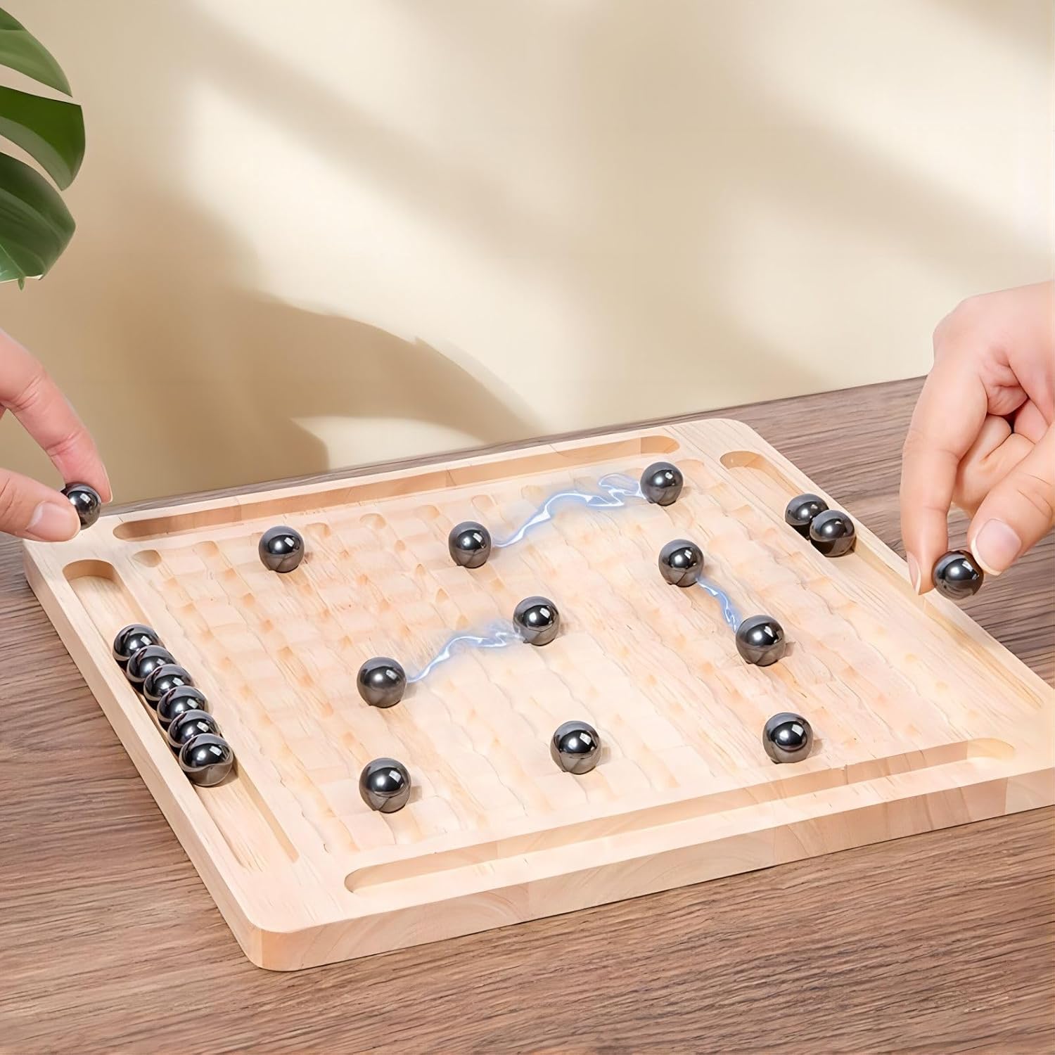 emma Magnetic Chess Set with Wooden Board for Kids Adults