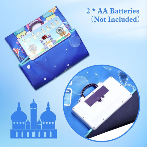 Interactive Electronic Prayer Mat with Touch Sensitivity Islamic Prayer Mat