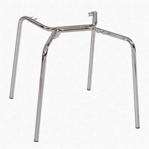Olmecs Set of 2 Plastic Stackable Chair Metal leg Outdoor