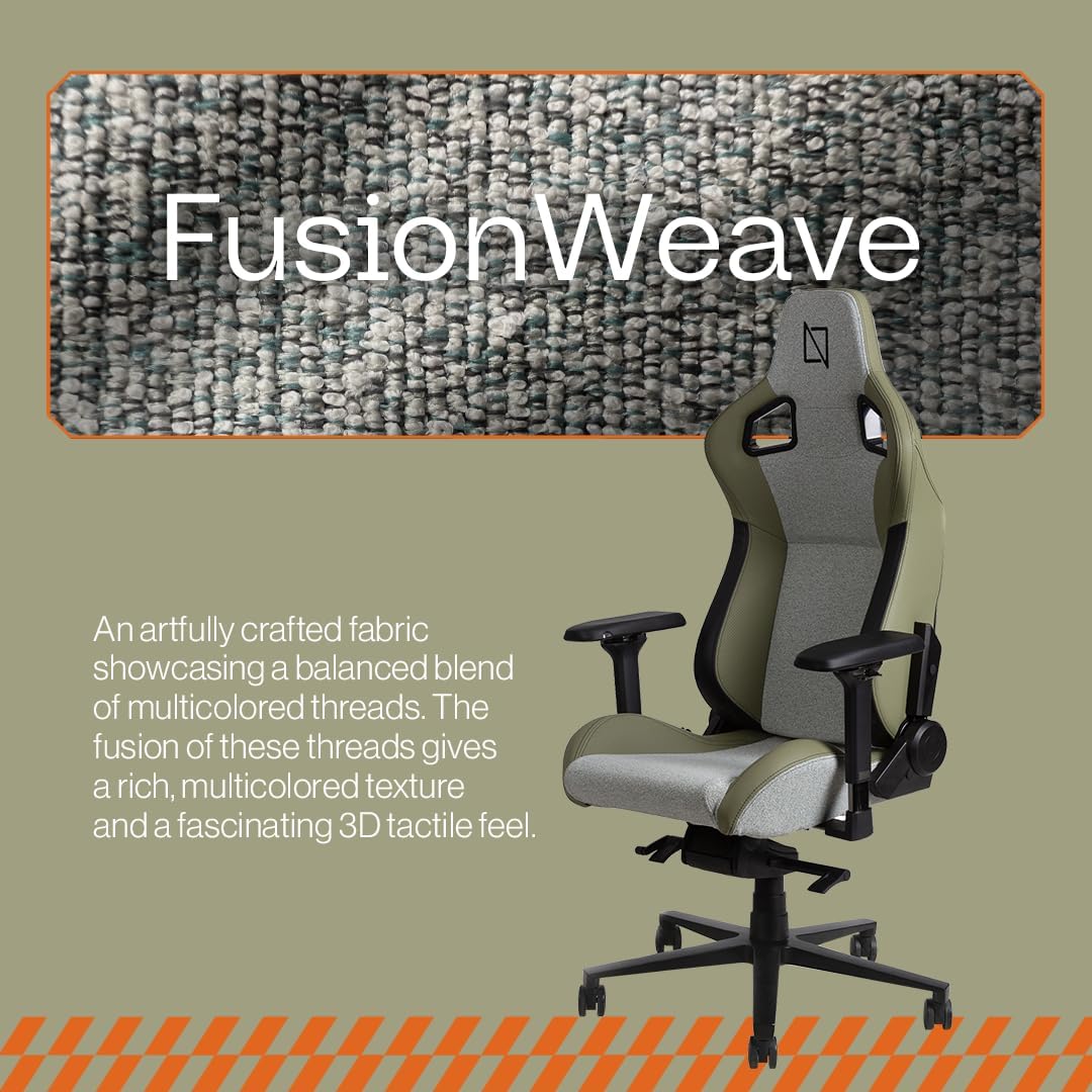Navodesk APEX AIR, Ergonomic Gaming Chair (SPEARMINT, FUSION WEAVE)