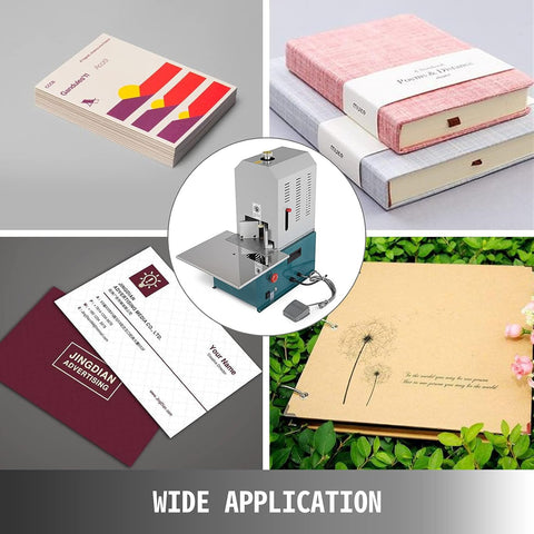Electric Round Corner Machine 180W Heavy Duty Fillet Paper Cutter with Foot Pedal and 7 Dies R3-R6 R8-R10