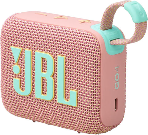 JBL Go 3 Portable Waterproof Speaker with JBL Pro Sound, Powerful Audio, Punchy Bass