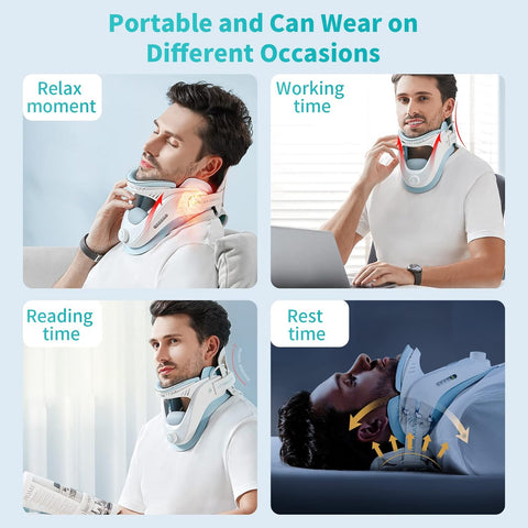 Cervical Neck Traction | Stretch Inflatable Neck Posture Corrector