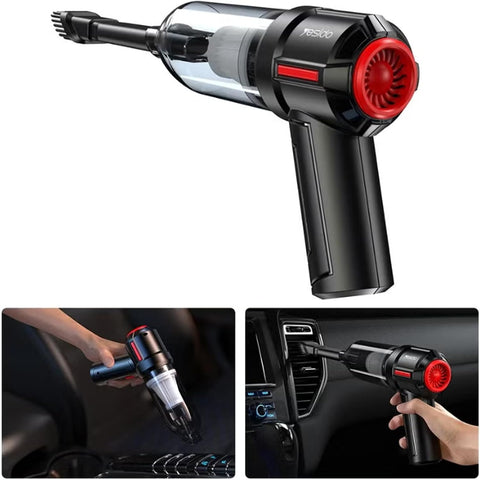 High Suction Car Vacuum Cleaner for Keyboard & Pet Hair Cleaning (Handheld Vacuum)