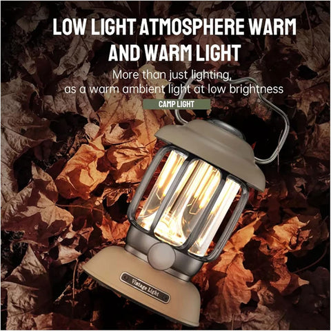 Toby's New Launched LED Camping Light Waterproof Retro Portable Emergency Light