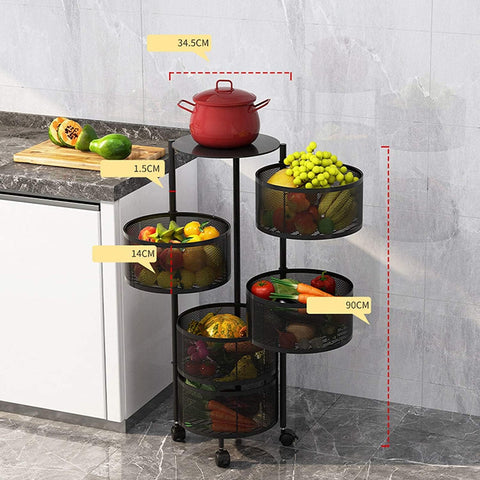 LIYING Multi-Layer Kitchen Storage Shelf