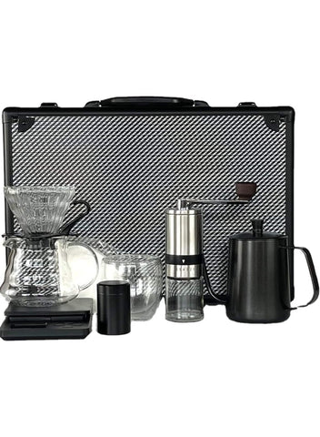 10 PCS v60 Coffee Maker Set - Manual Pour Over Coffee Maker Set with Portable Carry Case