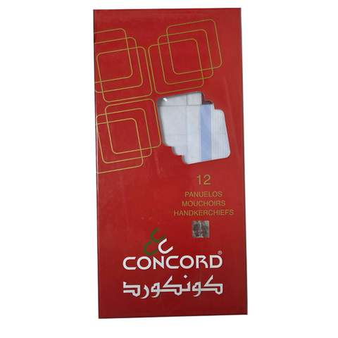 Concord Handkerchief For Men Box of 12