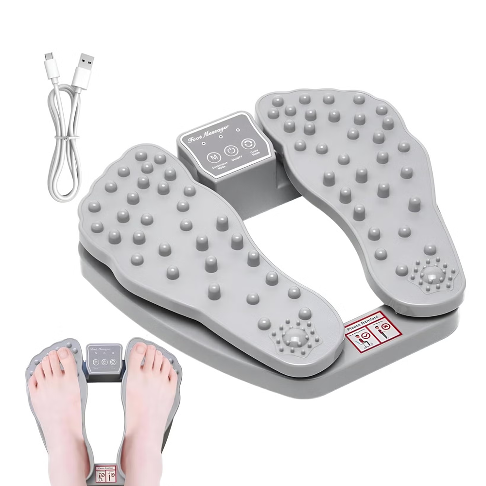 Compact Electric Foot Massager Effective foot stimulator designed to relieve muscle pain