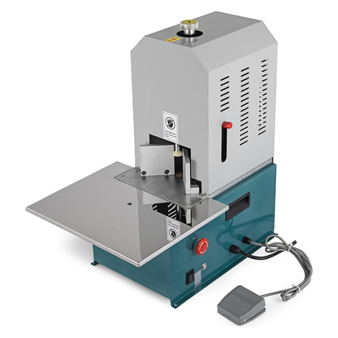 Electric Round Corner Machine 180W Heavy Duty Fillet Paper Cutter with Foot Pedal and 7 Dies R3-R6 R8-R10