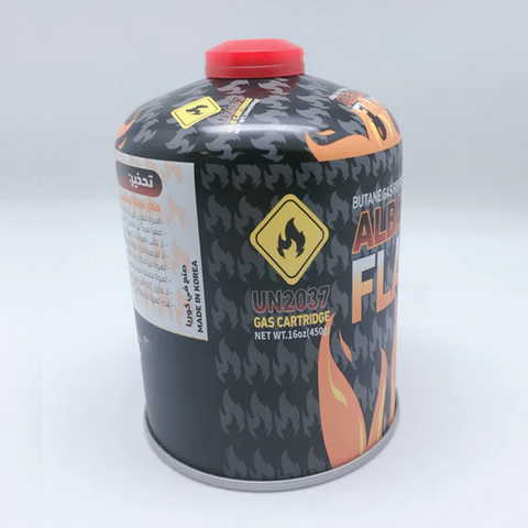 Gas Cartridge Gas Flame Tank for BBQ Stove Machine 450g