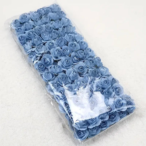 Willow 0.5" Mini Paper Flowers for Crafts Paper Roses for Scrapbooking  Card Decoration 144pcs