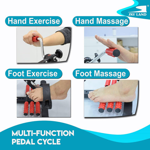 Mini Pedal Exerciser, Adjustable Resistance, LCD Display, EM-1862