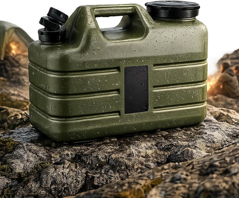 Portable Outdoor Camping Water Storage Container – BPA-Free, Durable Camping Water Jug with Spout & Accessories (11 Ltr)