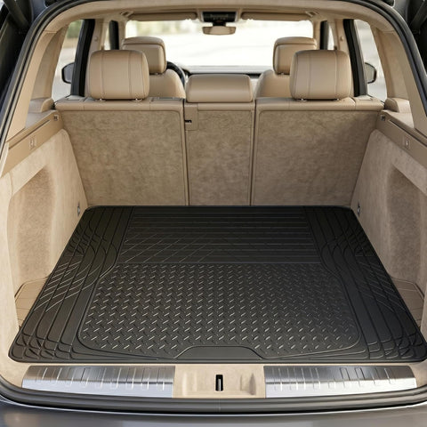 Car Boot Mat, Heavy Duty Waterproof Trunk Liner, Anti-Slip Rubber Cargo Mat (120x80 Cms) (Copy) (Copy) (Copy)