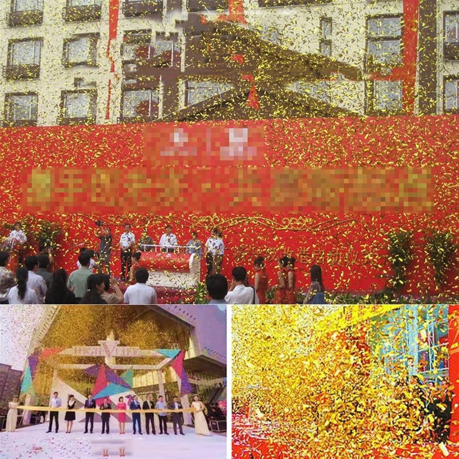 Olmecs Professional Confetti Launcher Led Electric Confetti Blower Color Paper Cannon Machine  for Event
